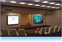 3D virtual conference hall -- multi user virtual world for business and education Qwaq, Second life, ActiveWorlds, Caneva